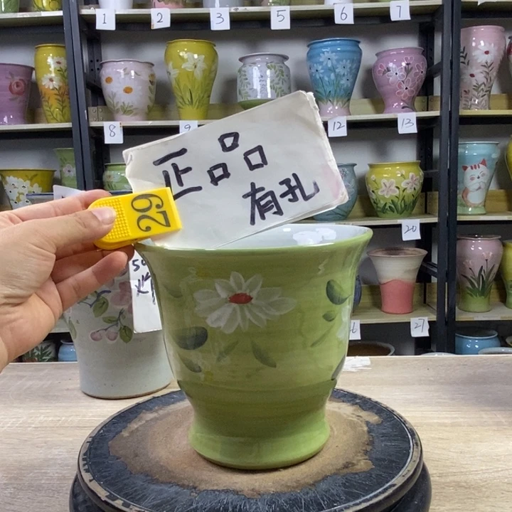 景德镇高温陶瓷花盆