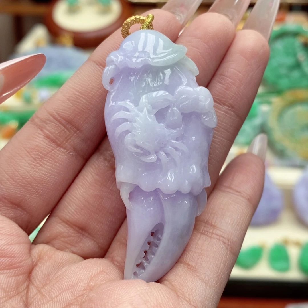颈饰未镶嵌翡翠翡翠吊坠