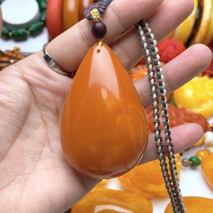 树脂制品2号水滴吊坠