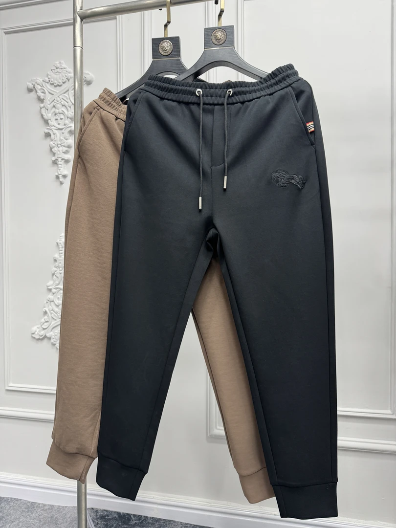 欧货春夏修身休闲裤针织 货号9008