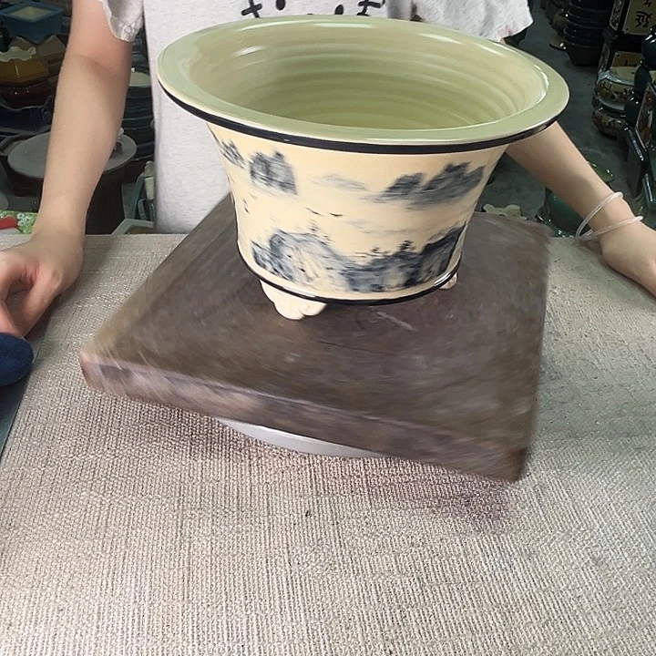 泳坤堂石湾盆陶瓷