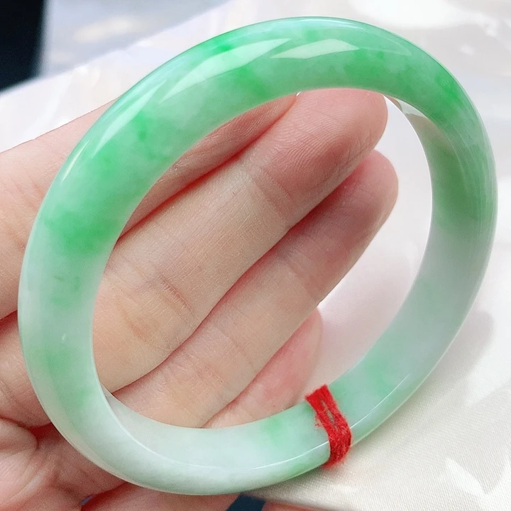 翡翠手镯未镶嵌54圈口882572