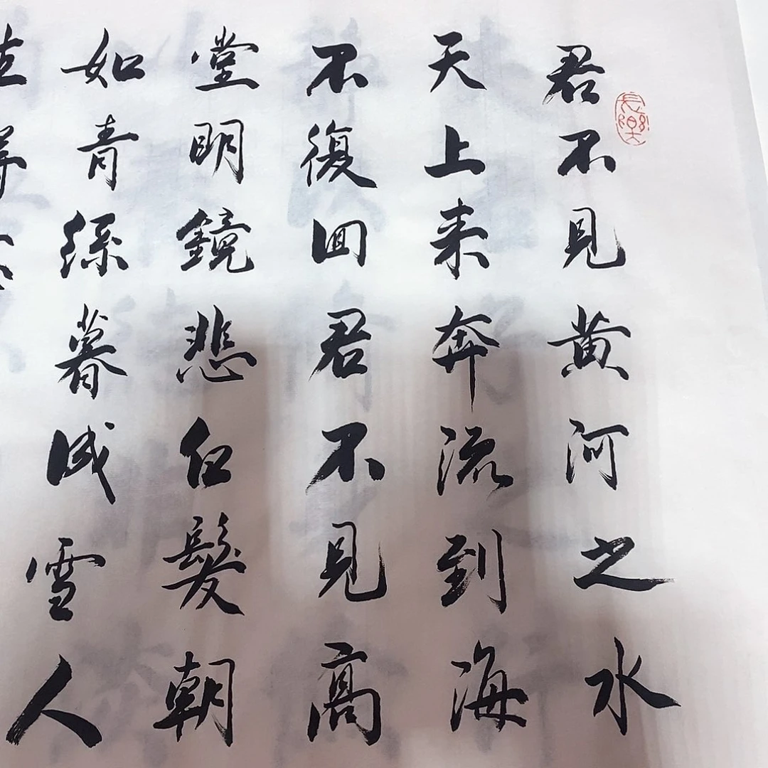 书法将进酒杜江老师18.88