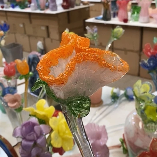 琉璃高度45厘米琉璃花