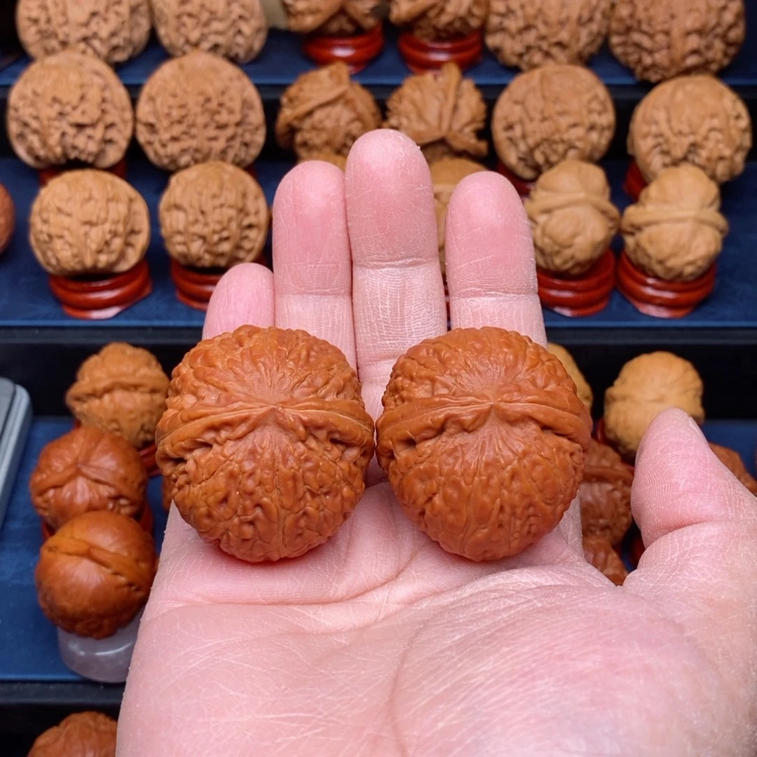 把件文玩核桃玉**风手捻精品铁锤