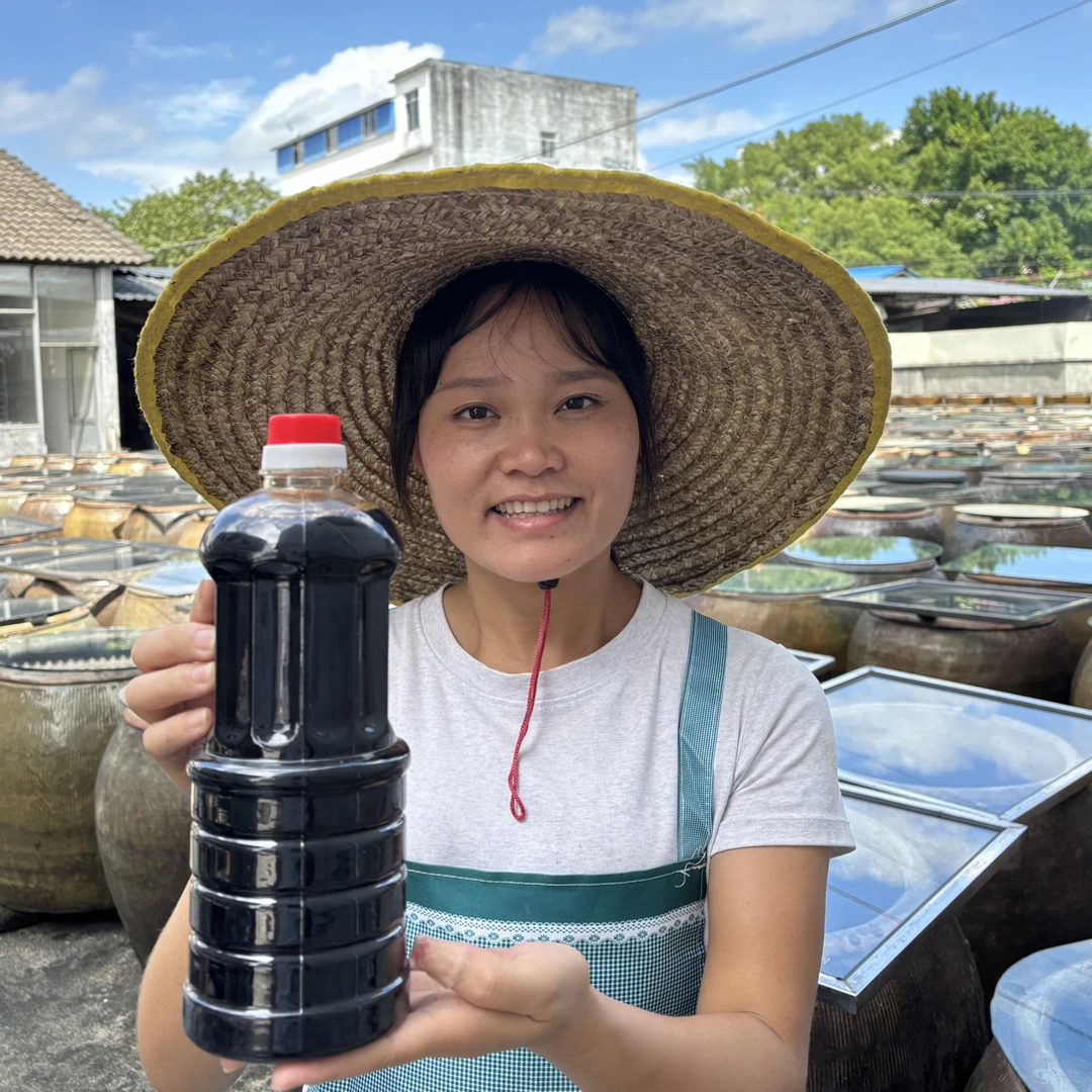 《顺丰包邮》广西博白特色柯木晒油0添加0防腐古法纯粮酿造酱油