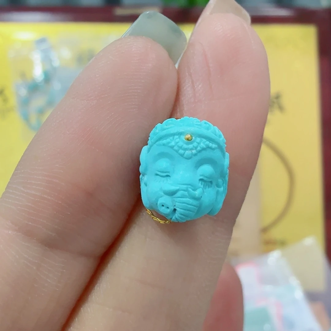 未镶嵌绿松石珠宝奇石