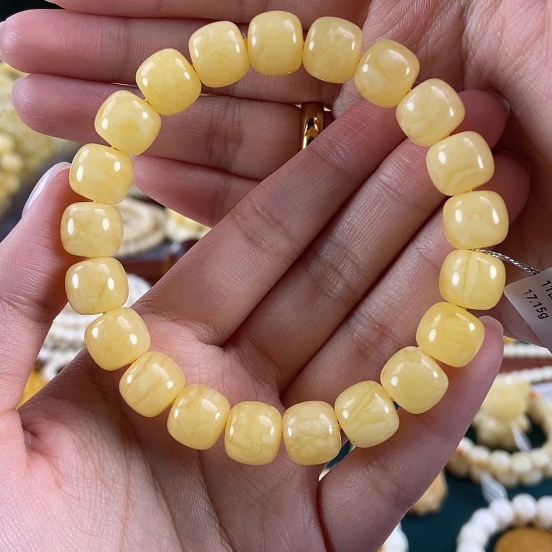 琥珀未镶嵌珠宝奇石11 17.15 白花蜡