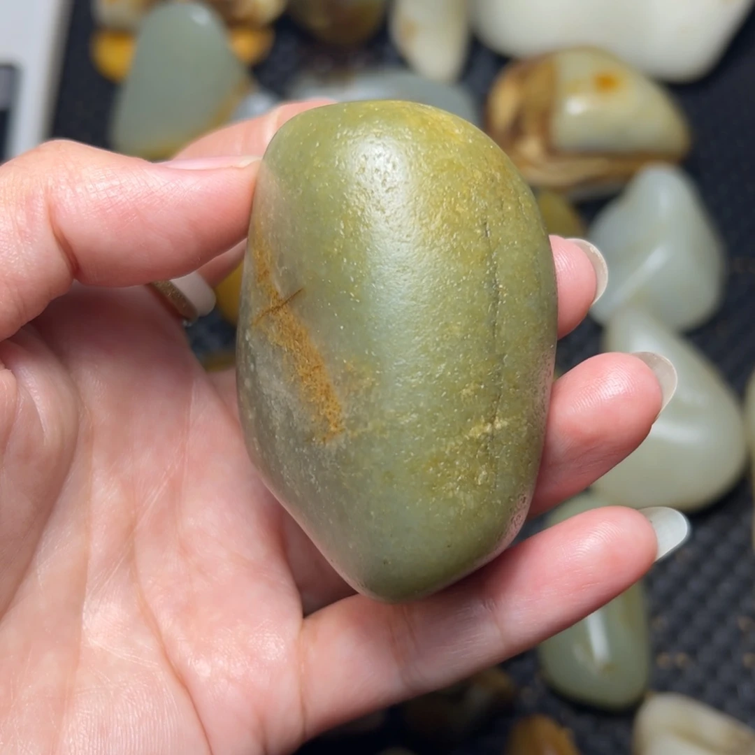 和田玉未镶嵌挂件98