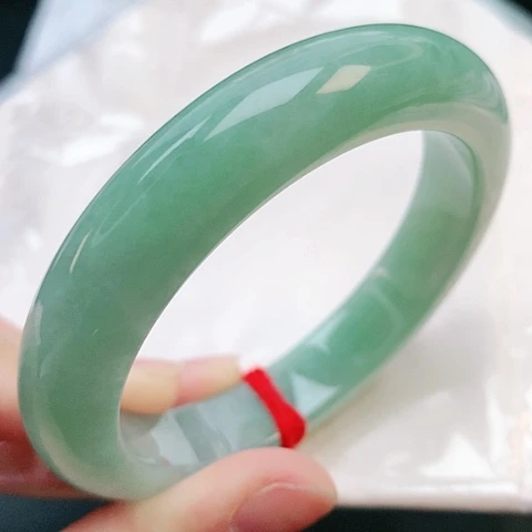 未镶嵌手镯翡翠55圈口081460