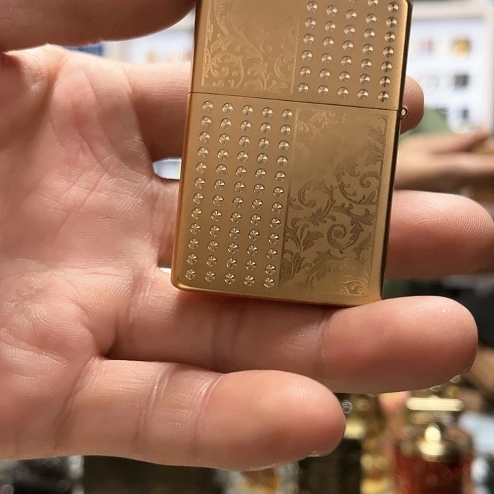 佐罗金砖唐草煤油打火机