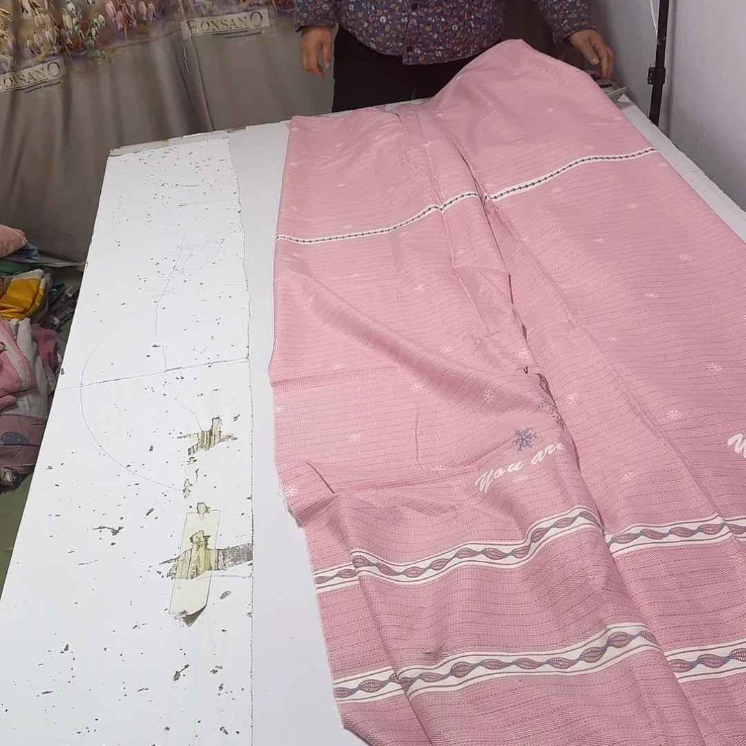 棉3.2米粉色小鹿奥绒