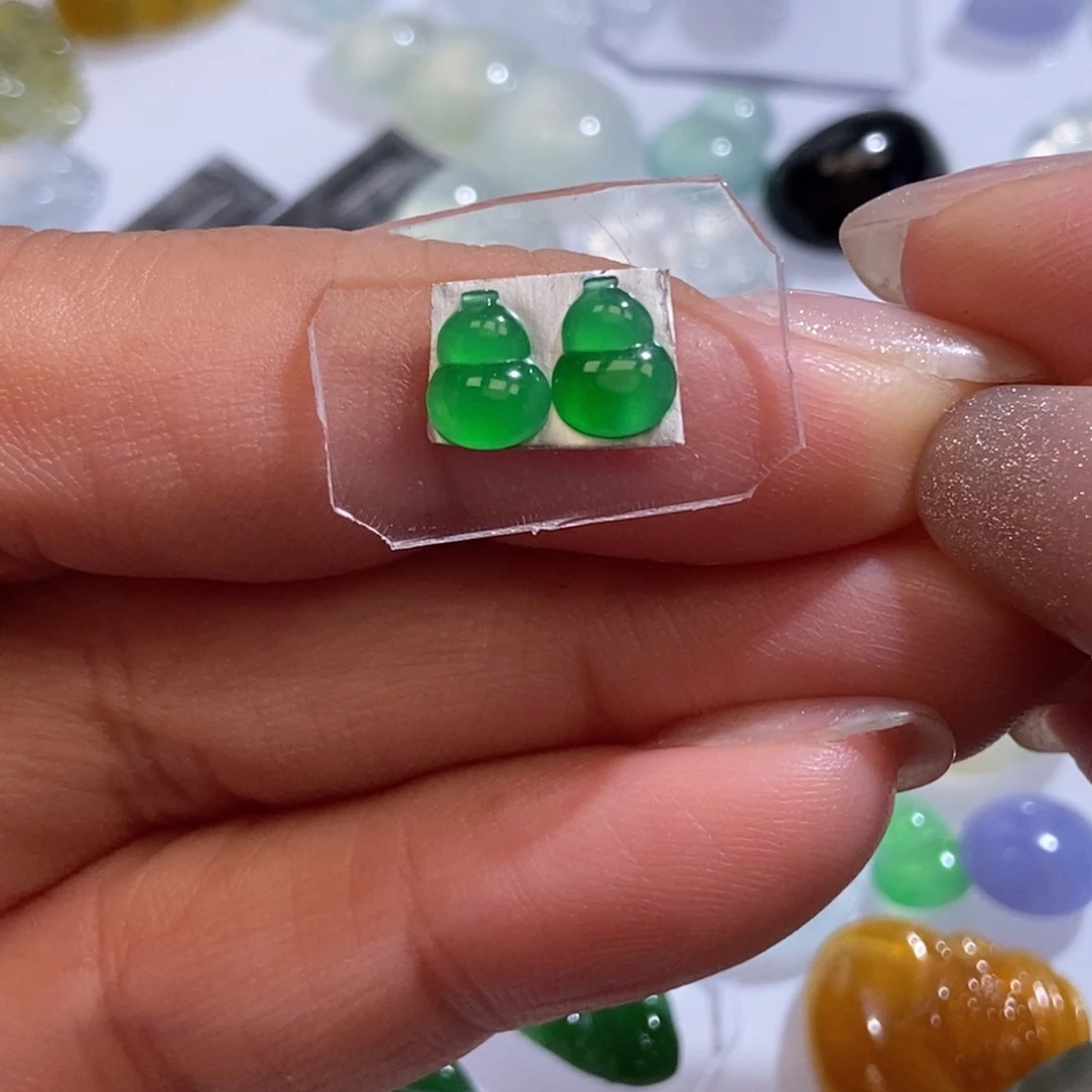 未镶嵌定制翡翠翡翠6.8/5.1/2