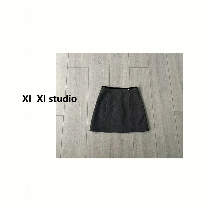 【汐汐女装】韩系小个子气质百搭显瘦半裙 Z3731