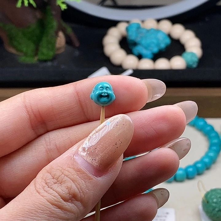 绿松石未镶嵌珠宝奇石8.5