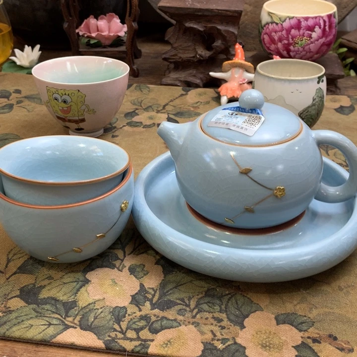 李辉煜茶壶一整套杯