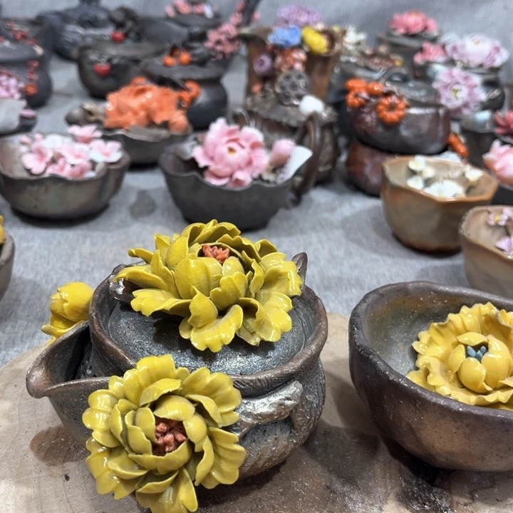 雨****d垚焱阁柴烧茶器福利