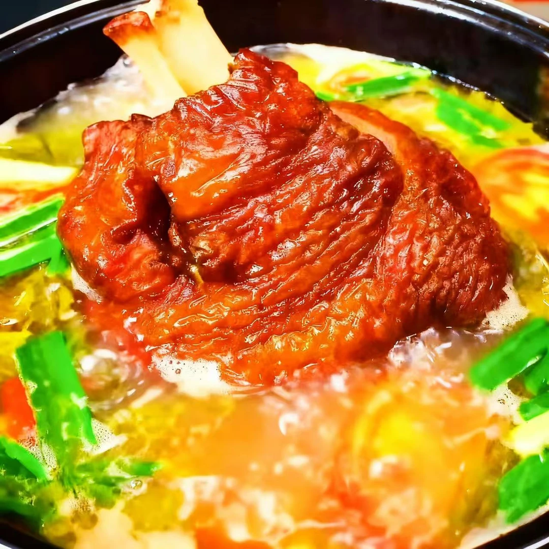 小林专属-（弘烽食品）扎佐酸菜蹄膀卤酱香猪肘子特色美食
