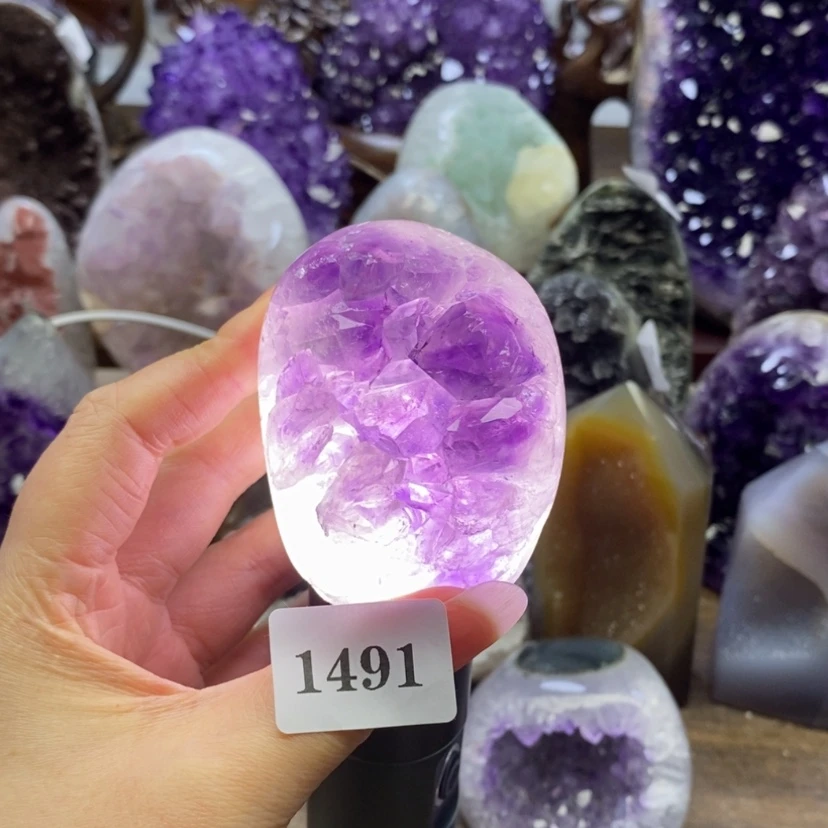 【闪购商品】未镶嵌大型摆件（非配饰）紫晶