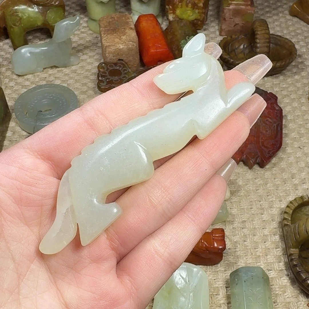 白玉菩提吊坠挂件