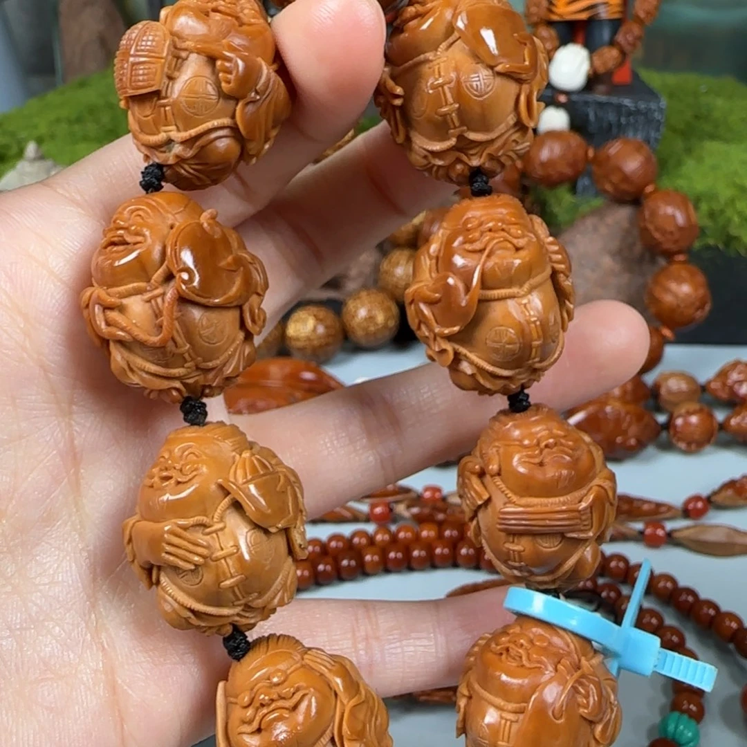 橄榄核手串/手链22地主财神