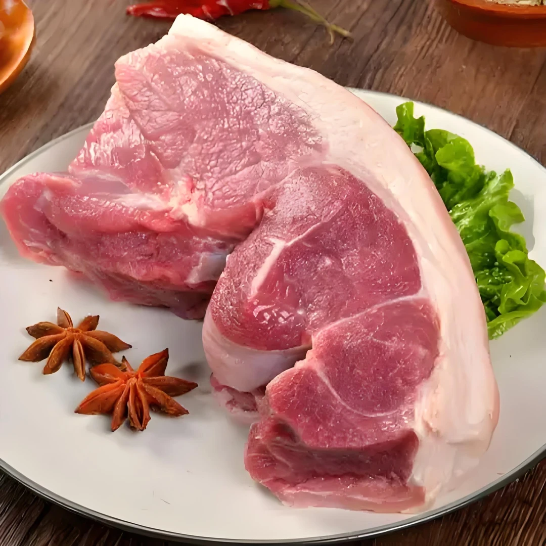 袁大黑猪【猪腿肉】4斤 中秋送礼 农家散养跑山猪 高端品质味道鲜美