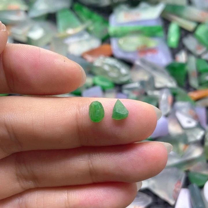定制翡翠未镶嵌天然缅甸翡翠