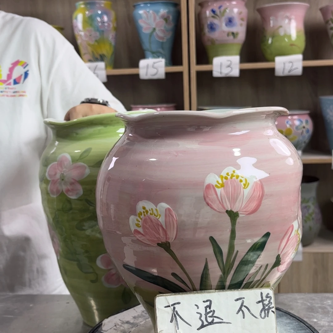 景德镇陶瓷花盆花盆