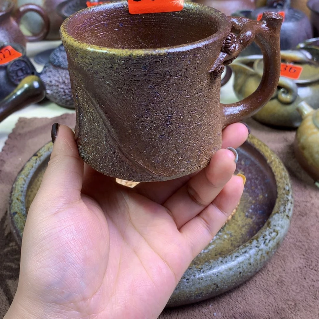 柴烧办公杯200毫升一物一拍