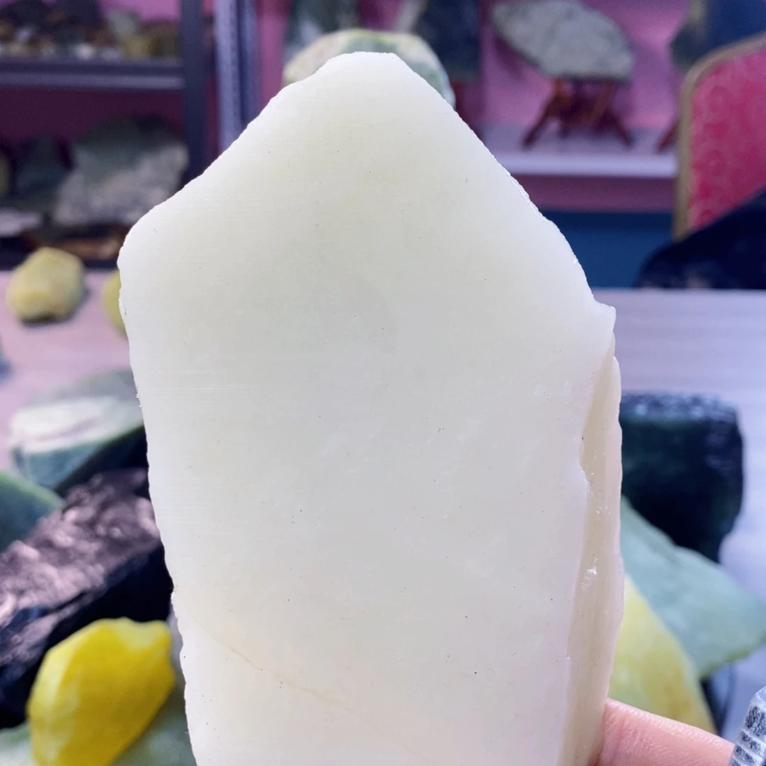 蛇纹石玉未镶嵌岫玉原石蛇纹石玉