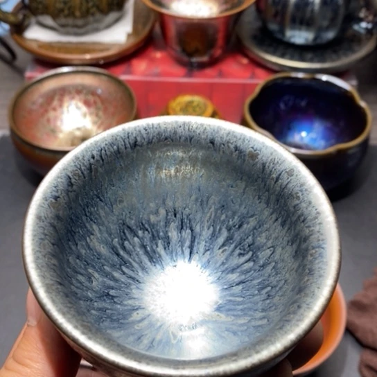 茶盏建盏主人杯茶壶盖碗品茗杯