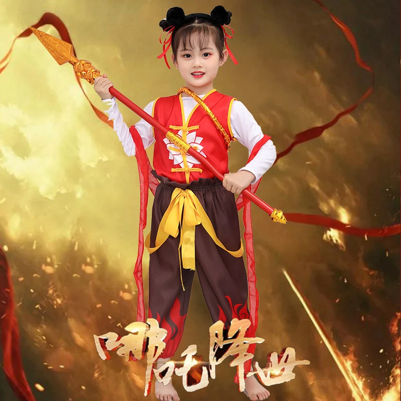 2025新款哪吒之魔童降临COS同款衣服