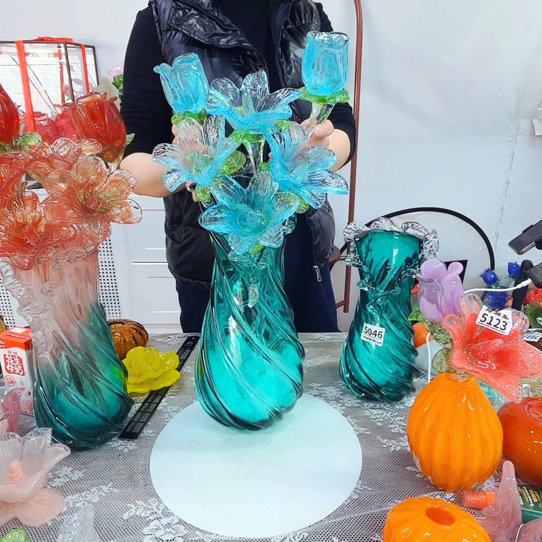 琉璃花瓶花器艺术品