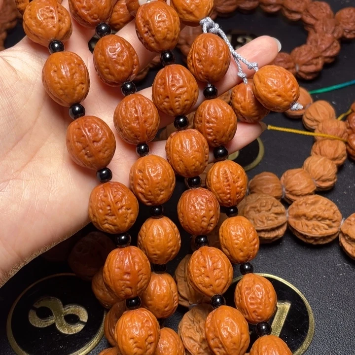 把件文玩核桃脖挂小枣
