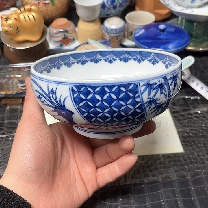 瓷片啾啾日瓷中古陶瓷工艺品