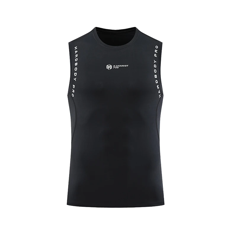 健身衣服男弹力运动背心夏季弹力紧身速干衣篮球无袖T恤坎肩上衣