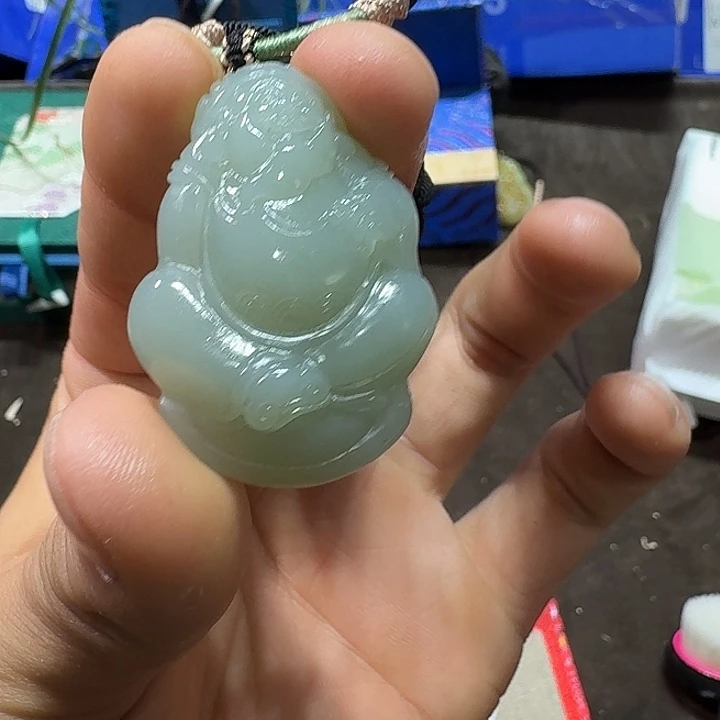 未镶嵌和田玉（糖玉）车挂