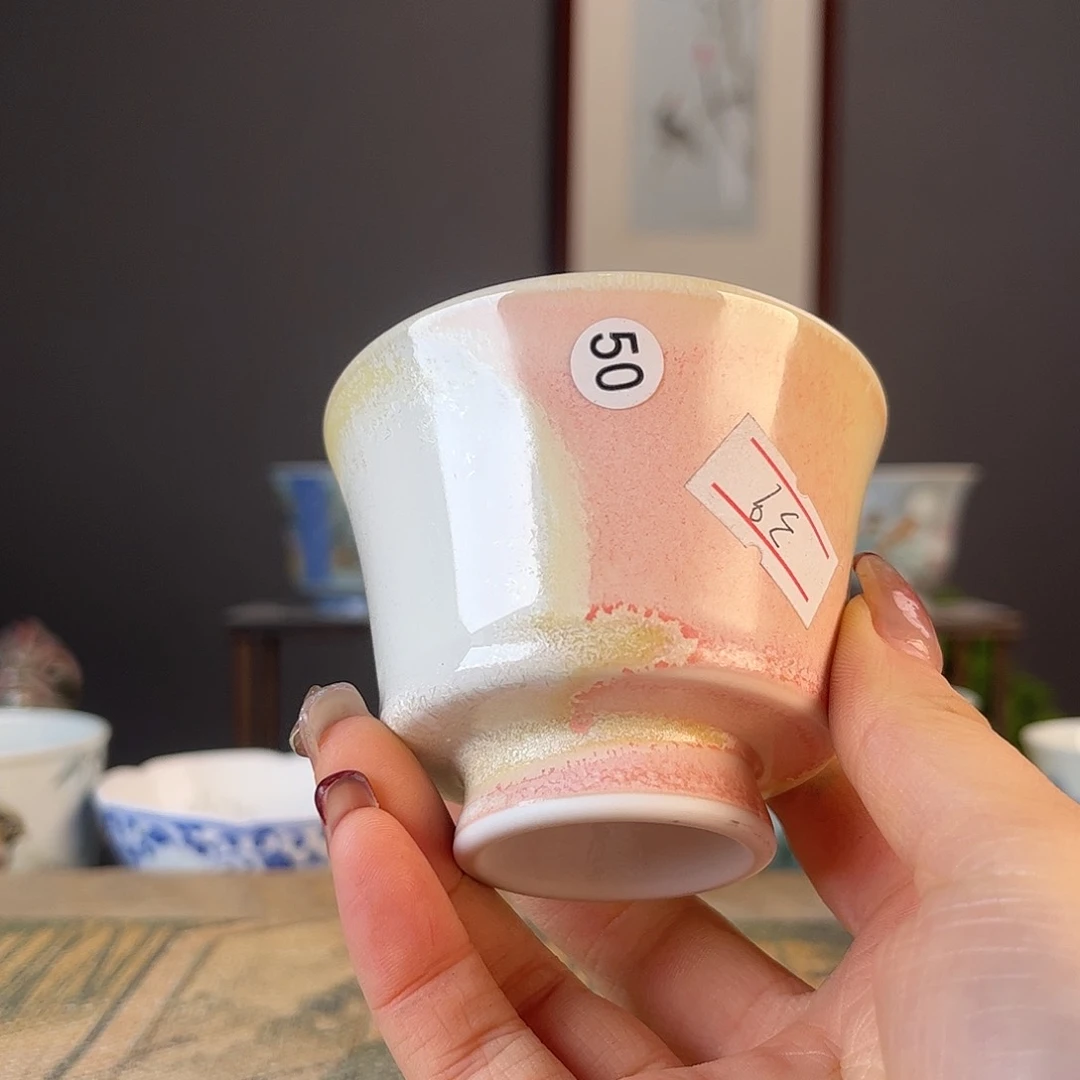 杯景德镇陶瓷茶杯多人