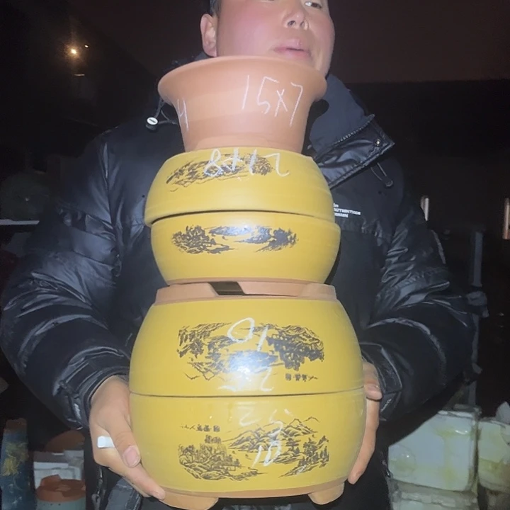 紫砂花盆紫砂花盆盆栽