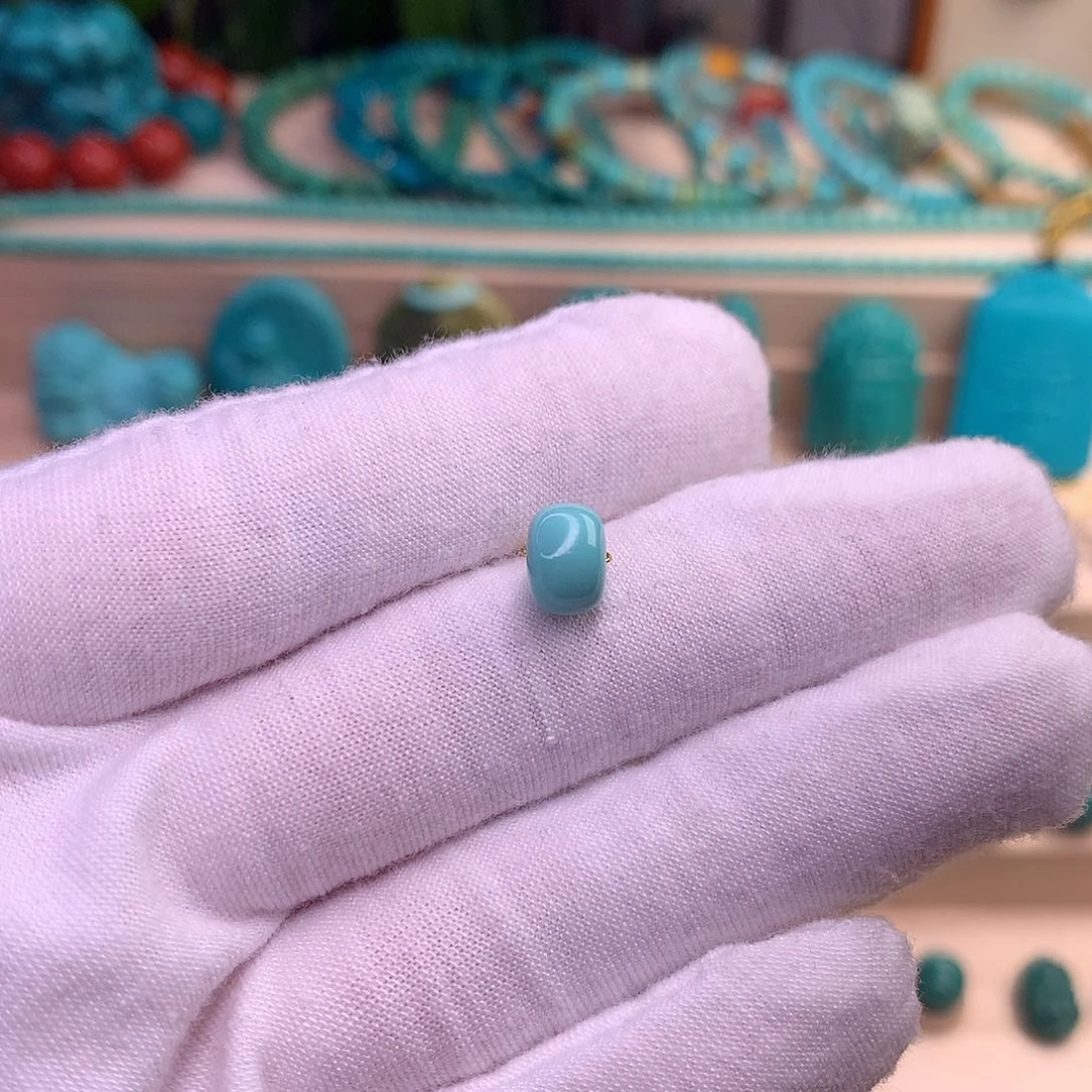 绿松石珠宝半成品未镶嵌