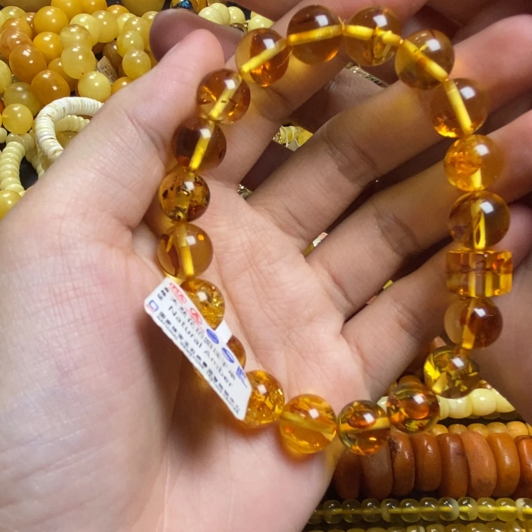 琥珀未镶嵌珠宝奇石蜜蜡