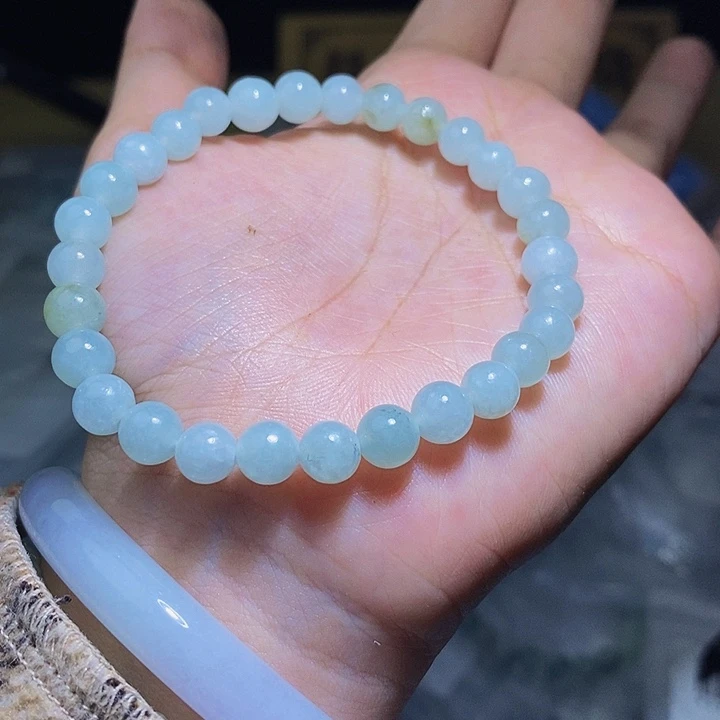 未镶嵌手串翡翠天然缅甸A货翡翠6.9