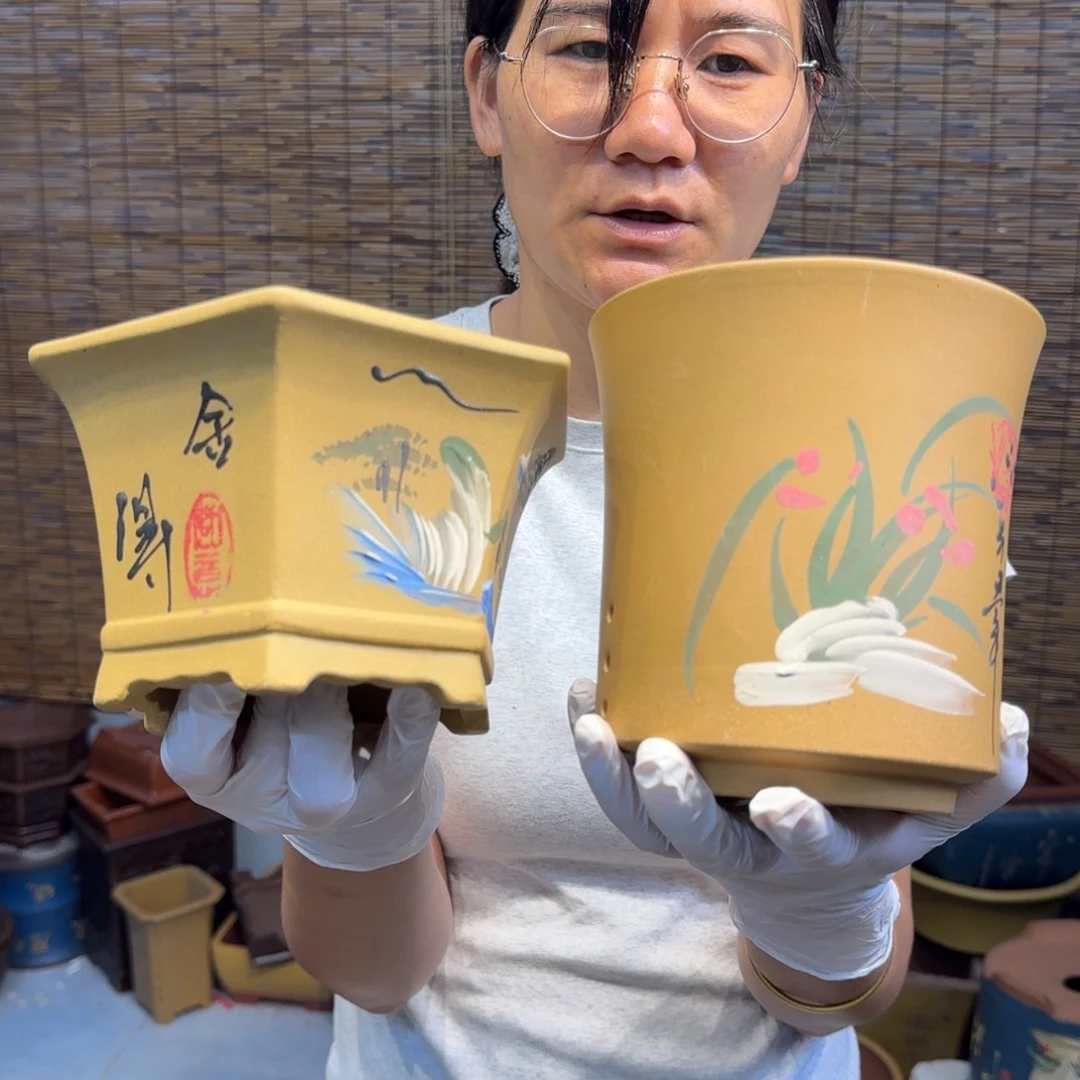 紫砂花盆紫砂口径