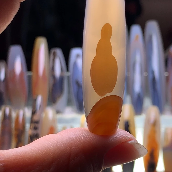 玛瑙/玉髓颈饰未镶嵌108