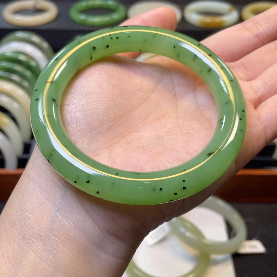 和田玉手镯5960未镶嵌