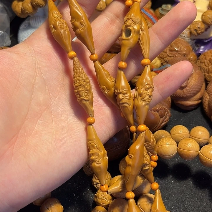 橄榄核手串/手链柳叶脖挂