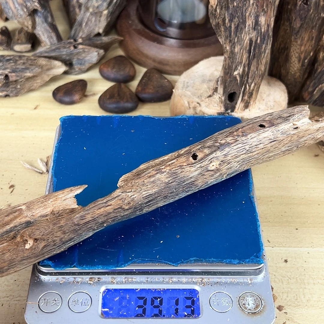 香料绿奇楠虫漏39克白棋