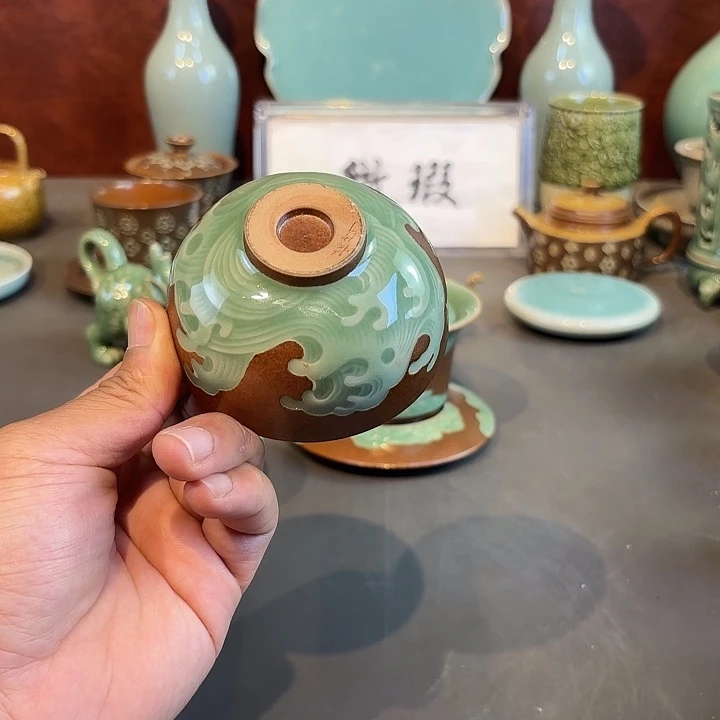 瓷片龙泉青瓷福利青瓷