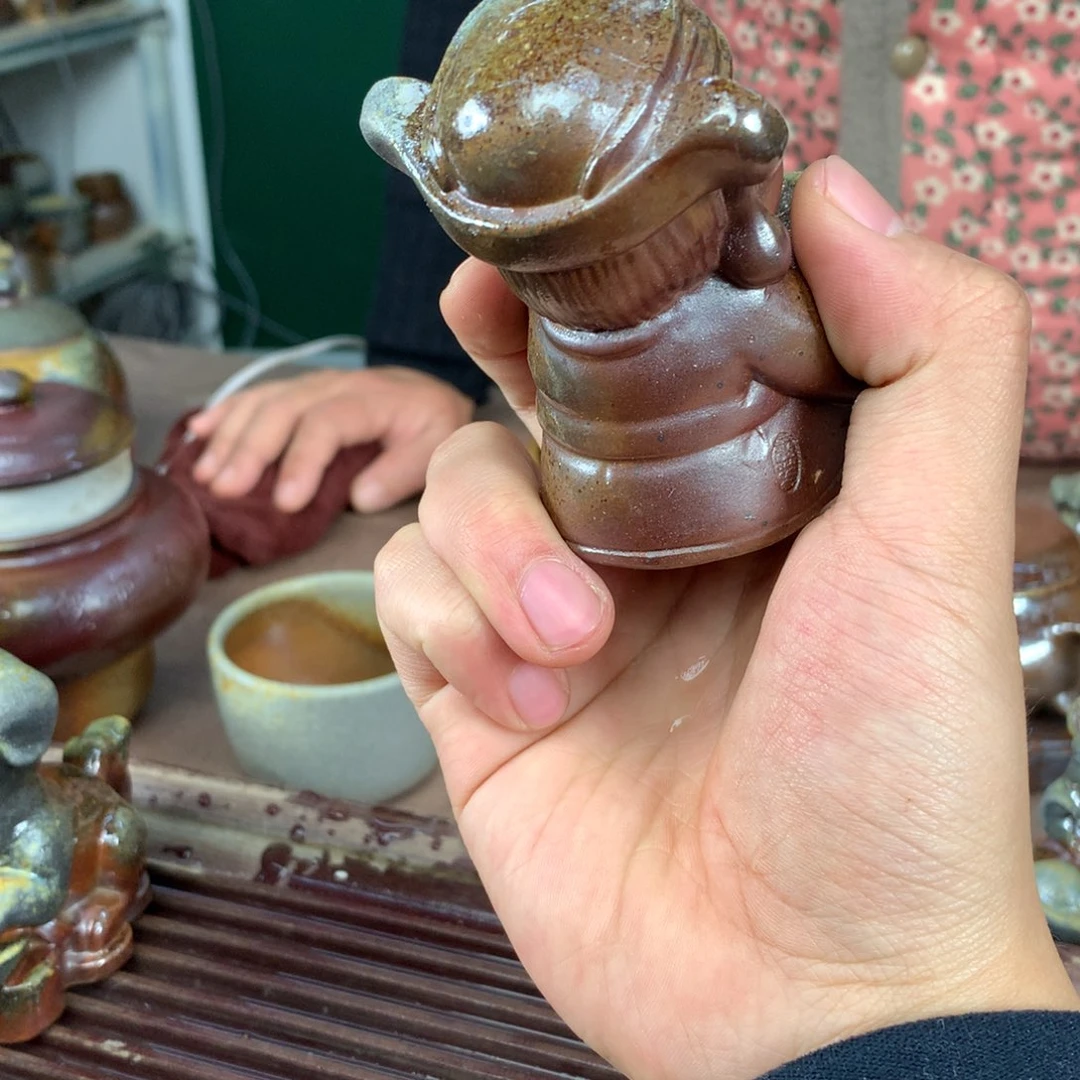 紫砂柴烧聚**哥纯自然柴烧