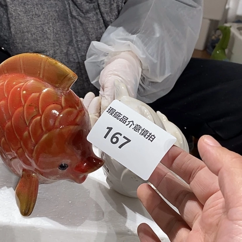 【闪购商品】摆件鸟****香陶瓷摆件瑕疵特卖